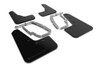 Rally Armor Black UR Mud Flap - Metallic Black Logo for 17-22 Tesla Model 3