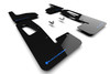 Rally Armor Black UR Mud Flap w/ Nitrous Blue Logo for 2022 Rivian R1T