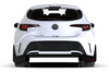 Rally Armor Black UR Mud Flap Red Logo for 2019-20 Toyota Corolla