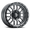 ICON Alpha 20x9 8x180 12mm Offset 5.5in BS Gunmetal Wheel