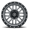 ICON Alpha 20x9 8x180 12mm Offset 5.5in BS Gunmetal Wheel