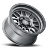 ICON Alpha 17x8.5 6x5.5 0mm Offset 4.75in BS 106.1mm Bore Titanium Wheel