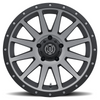 ICON Compression 17x8.5 5x150 25mm Offset 5.75in BS 110.1mm Bore Titanium Wheel