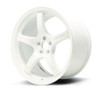 Gram Lights 57CR 18x9.5 5x100 38mm Ceramic White Pearl Wheel