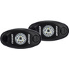 Rigid Industries A-Series Light - Black - High Strength - Blue - Set of 2