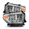 AlphaRex NOVA G2 LED Projector Chrome Headlights for 14-21 Toyota Tundra