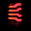 AlphaRex PRO-Series LED Tail Lights Red Smoke for 14-18 GMC Sierra 1500