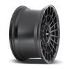 Rotiform R142 LAS-R 18x8.5 5x112/5x114.3 45 Offset - Matte Black Wheel