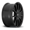 Rotiform R168 DTM 19x8.5 5x112/5x120 35 Offset - Satin Black Wheel