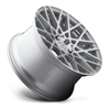 Rotiform R110 BLQ 18x8.5 5x112 45 Offset - Gloss Silver Machined Wheel