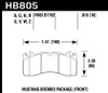 Hawk DTC-30 Front Brake Pads for 15-17 Ford Mustang Brembo Package