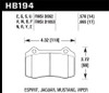 Hawk Race DTC-30 Brake Pads for 06-14 Jeep Grand Cherokee SRT-8
