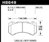 Hawk DTC-70 Front Race Brake Pads for 08-12 CTS-V / 12 Grand Cherokee (WK2) SRT8