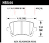 Hawk HT-10 Rear Brake Pads for 06 Audi A6 Quattro Avant/06-09 A6 Quattro