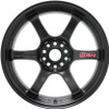 Gram Lights 57DR 18X9.5 +38 5-100 SEMI GLOSS BLACK Wheel