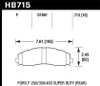 Hawk Super Duty Rear Brake Pads for 2015 Ford F-250/350/450