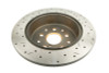 DBA Rear Drilled & Slotted 4000 Series Rotors for 00-05 Lexus IS300
