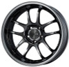 Enkei PF01EVO 18x9.5 22mm Offset 5x114.3 Bolt Pattern 75 Bore Matte Black Wheel