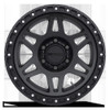 Method MR312 17x8.5 0mm Offset 6x120 67mm CB Matte Black Wheel