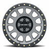 Method MR305 NV 18x9 -12mm 6x5.5 108mm Titanium - Matte Black Lip Wheel