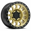 Method MR315 17x9 -12mm Offset 6x5.5 106.25mm CB Gold/Black Street Loc Wheel