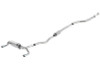 Borla Atak Cat back SS Exhaust Single Rolled Tip for 13-16 BMW 335i / 435i