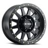 Method MR304 Double Standard 16x8 0mm Offset 8x6.5 130.81mm CB Matte Black Wheel