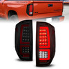 ANZO LED Taillights Black Housing/Smoke Lens for 2014-2021 Toyota Tundra