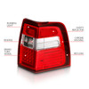 ANZO LED Taillights w/ Light Bar Chrome Red/Clear Lens for 07-17 Expedition