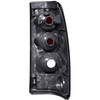 ANZO Taillights Black for 1999-2002 Chevrolet Silverado 1500