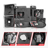 ANZO Headlights Black Housing w/ Signal and Side Marker Lights for 88-98 C1500