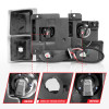 ANZO Headlights Black Housing w/ Signal and Side Marker Lights for 88-98 C1500