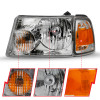 ANZO Crystal Headlight Chrome w/Corner Lights for 2001-2011 Ford Ranger