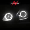ANZO Projector Headlights w/ Halo Black for 1998-2005 Lexus Gs300