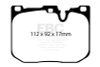 EBC Red Stuff Front Brake Pads for 14+ BMW M3 3.0 Twin Turbo F80 - DP32130C