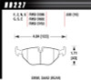 Hawk DTC-60 Rear Brake Pads for 88-99 BMW M3 / 03-08 Z4 - HB227G.630