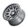 Dirty Life 9311 Enigma Pro 17x9 / 6x139.7 / -12mm / 106mm Satin Graphite Wheel