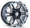 ION Type 179 16x8 / 8x170 BP / 10mm Offset / 130.8mm Hub Black/Machined Wheel