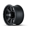 ION Type 134 17x8.5 / 6x139.7 / -6mm / 106mm Matte Black/Black Beadlock Wheel