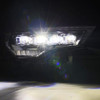 AlphaRex NOVA LED Headlights Black w/ sequential signal & DRL for 14-22 4Runner