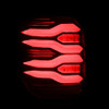 AlphaRex LUXX LED Taillights Blk/Red w/Seq Signal for 10-21 Toyota 4Runner