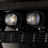 AlphaRex NOVA LED Headlights Alpha Blk w/Seq Signal/DRL for 12-15 Toyota Tacoma