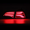 AlphaRex PRO-Series LED Tail Lights Red Smoke w/Seq Sig for 17-22 Tesla Model 3