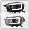 Spyder Signature Projector Headlights - Black for 10-13 Toyota 4Runner