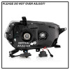 Spyder Signature Projector Headlights - Black for 10-13 Toyota 4Runner