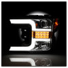Spyder Signature Proj. Headlights - Chrome for 18-19 Ford F150 (Halogen Model)