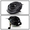 Spyder V2 Halogen Model Only Projector Headlights - Black for 07-12 Mini Cooper