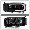 Spyder High-Power LED Headlights - Black for 02-05 Ram 1500 / 00-05 Ram 2500