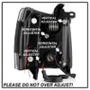 Spyder LED Black Headlights for 07-13 Silverado 1500 / 07-14 2500HD/3500HD