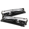 Spyder Crystal Headlights Black for 97-98 Nissan 240SX